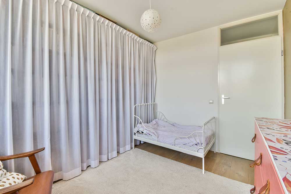 Disposable hospital curtains providing privacy between beds